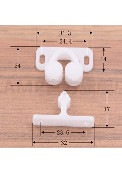 Beyaz Abs Plastik Karavan Rulo Catch Kabine Kapı Çekmece Top Mandalı (Yurt Dışından) fiyatları