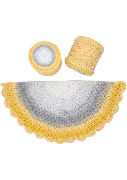 Spagettiyarn Makrome Cake Sitrin