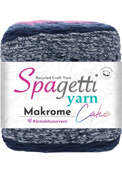 Spagettiyarn Makrome Cake Galaksi