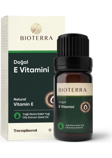 Doğal E Vitamini 10 ml