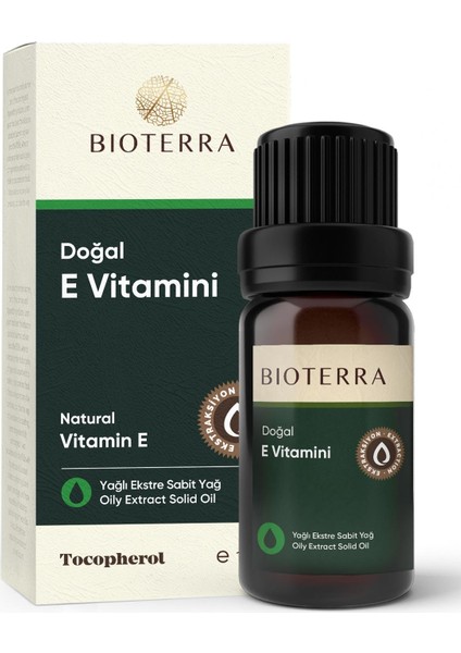 Doğal E Vitamini 10 ml