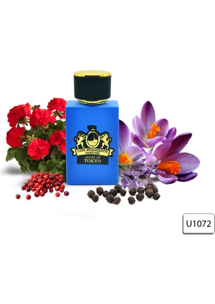 Lion Francesco Scent Of Tokyo Kadın Erkek Parfüm 60 ml