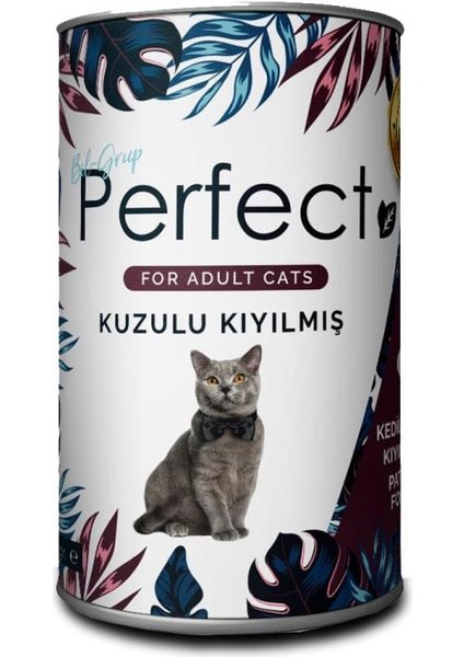 Lamb Ezme Kuzu Eti Kıyılmış Yetişkin Kedi Konservesi 400 gr