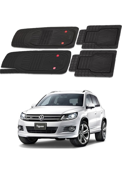 Oto Pandami Vw Tiguan 1 Typ 5n 2007 - 2015  Uyumlu Paspas Seti PP006A1