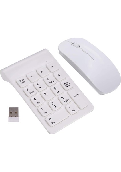 2.4g Klavye USB Kablosuz Sessiz Klavye (Yurt Dışından)