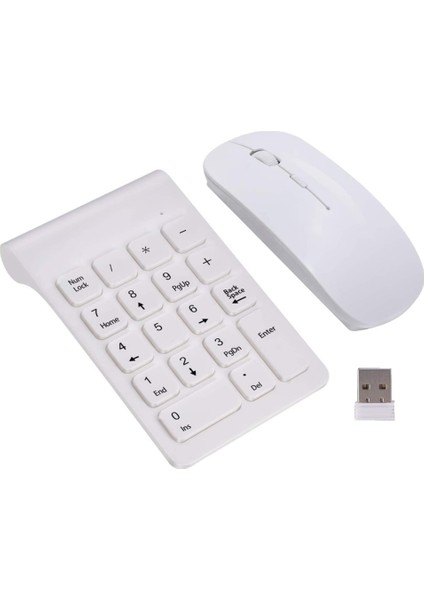 2.4g Klavye USB Kablosuz Sessiz Klavye (Yurt Dışından)