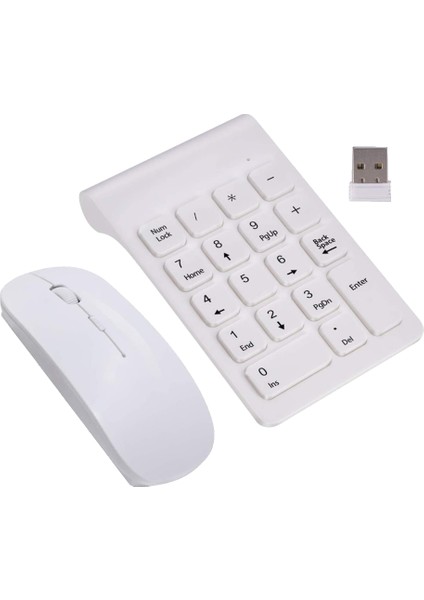 2.4g Klavye USB Kablosuz Sessiz Klavye (Yurt Dışından)