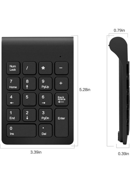 3.4g Klavye USB Kablosuz Sessiz Klavye (Yurt Dışından)