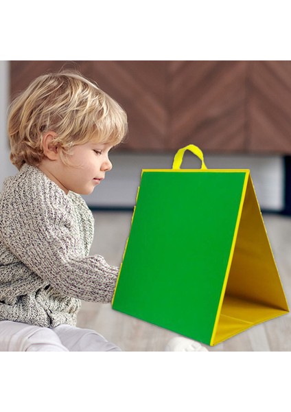 Katlanabilir Çocuklar Flanel Board Hikayeleri Keçe Kendi Ayakta Eğitim Keçe Kurulu Hikayesi Kurulu Kodları Çocuklar Için Setleri Playtime Aktivite Kitleri Ev Aksesuarları - Mavi Yeşil modelleri