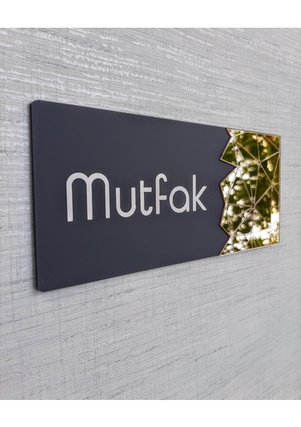 Klasik Seri Mutfak Yönlendirme Tabelası