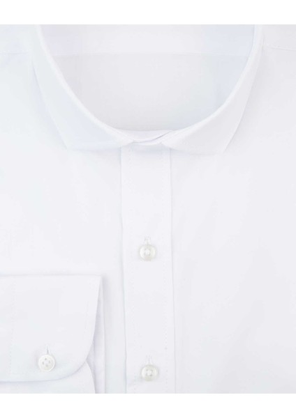 Slim Fit Beyaz Erkek Gömlek fiyatları