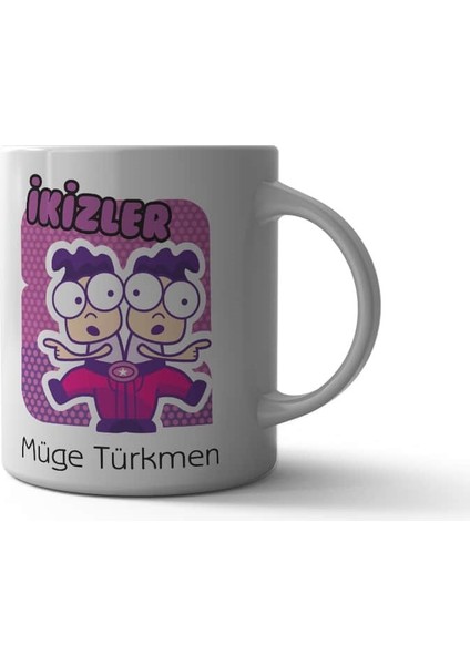 İkizler Burcu Kupa Bardak