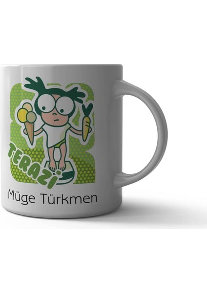 Terazi Burcu Kupa Bardak