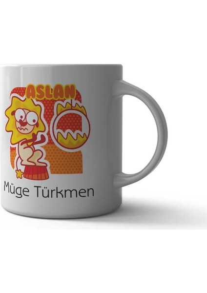 Aslan Burcu Kupa Bardak