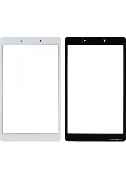 Samsung Galaxy Tab A 8 SM-T290 Uyumlu Dokunmatik Lens (Beyaz) VR-18945