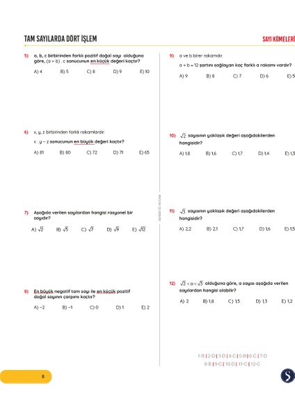 29 Günde Temel Matematik