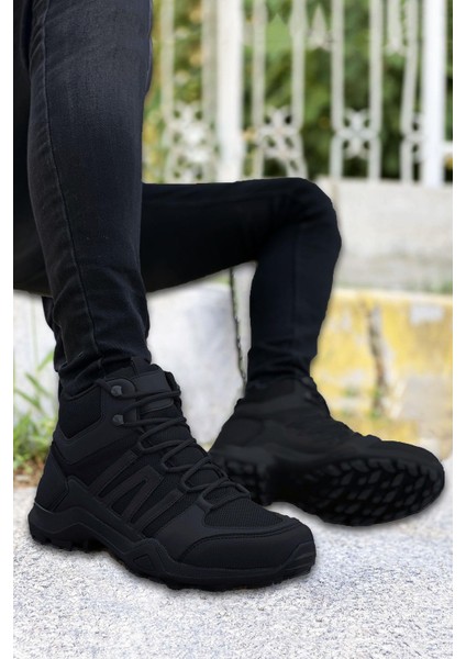 Siyah Outdoor Trekking Erkek Spor Bot