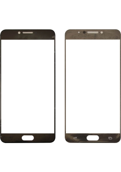 Samsung Galaxy C7010 C7 Pro Uyumlu Dokunmatik Lens (Mavi) VR-12535