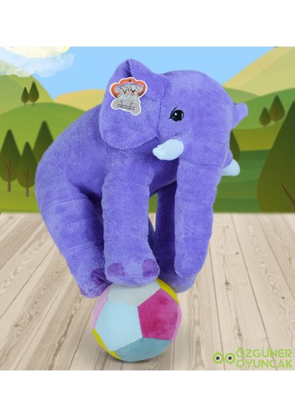 Uyku Arkadaşı Gri Fil 65CM Baby Soft Top Hediyeli