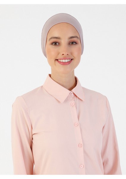 Nefes Alan Kumaş Pratik Boru Bone - Duman Gülü - Ecardin fiyatları