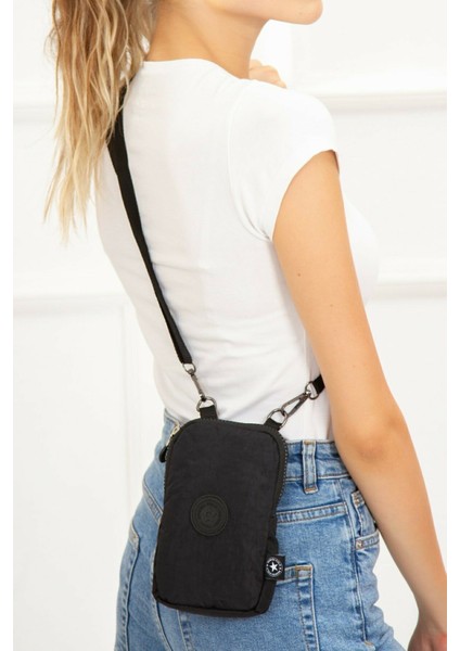 Krinkıl Telefon Bölmeli Çapraz Çanta NP1037