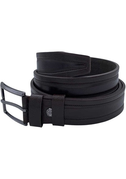 Koyu Kahve Deri 3.5 cm Klasik Kemer (Tek Katmanlı Deri) - 309-61 fiyatları