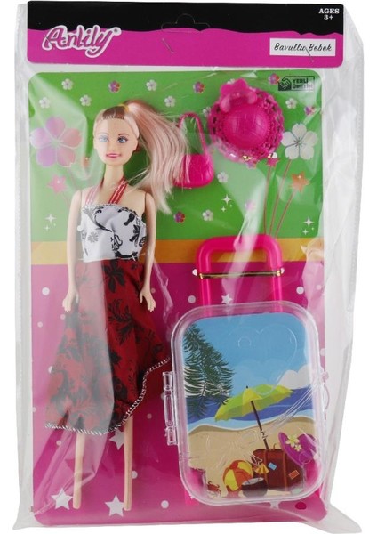 Anlıly Poşette Bavullu Bebek OYD-02296