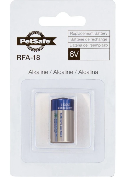 Pet Safe Petsafe Havlama Tasması Pili Rfa-18-11 (Battery 6 Volt Alkalıne Sp)