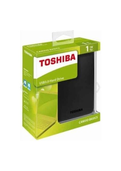 HDTB310EK3AA Canvio Basics 1 Tb 2.5" USB 3.0 Taşınabilir Disk