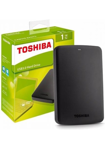 HDTB310EK3AA Canvio Basics 1 Tb 2.5" USB 3.0 Taşınabilir Disk