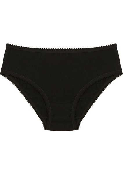 Siyah Beyaz Kız Çocuk Line 3lü Slip Külot fırsatları