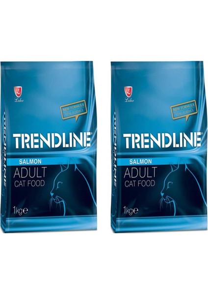 Somunlu Yetişkin Kedi Maması 1 kg 2'li Set