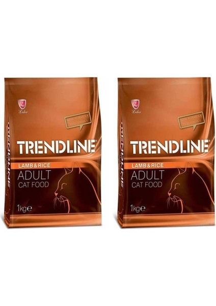 Kuzu Etli Yetişkin Kedi Maması 1 kg 2'li Set