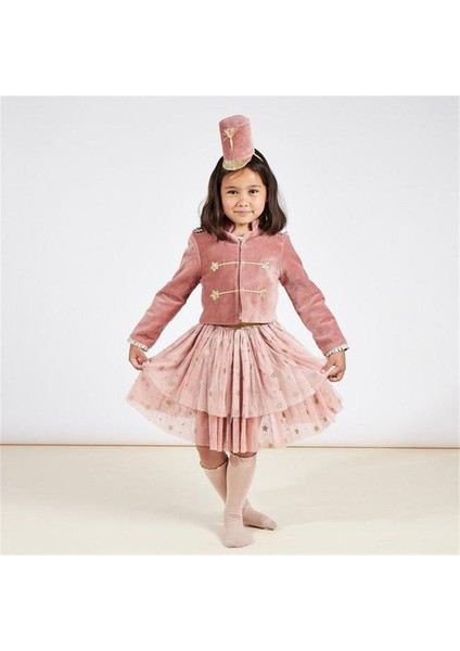 - Pink Soldier Costume - 5-6 Years - Pembe Asker Kostüm - 5-6 Yaş