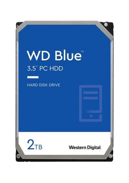 Blue 2tb 7200RPM 256MB 3.5'' Sata 3 Harddisk - WD20EZBX