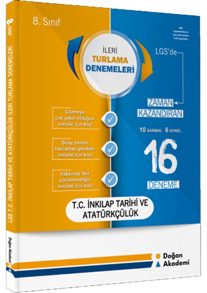 8. Sınıf T.c Inkilap Tarihi ve Atatürkçülük Ileri Tur. Denemeleri