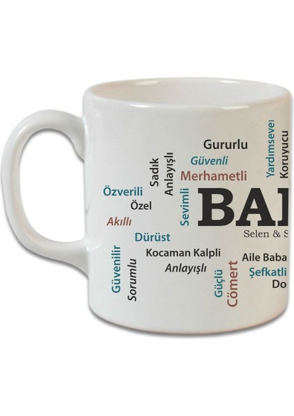 Baba Yazılı Bardak