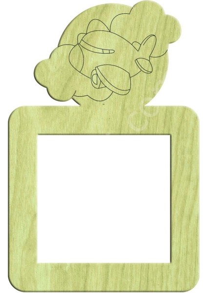 Uçaklı Ahşap Pirizlik L-073