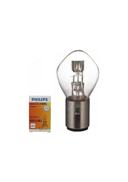 Motosiklet Ampul Far 12 V - 35 / 35 W - Philips