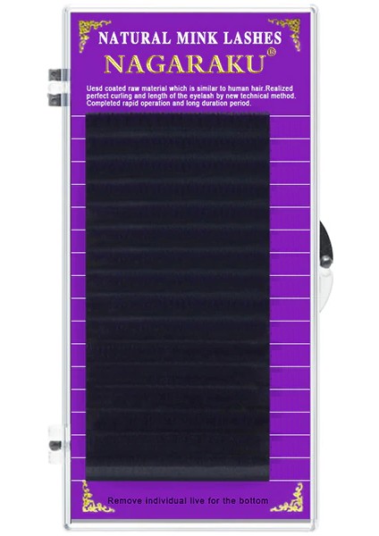 Nagaraku Ipek Kirpik 0,07D-11 mm