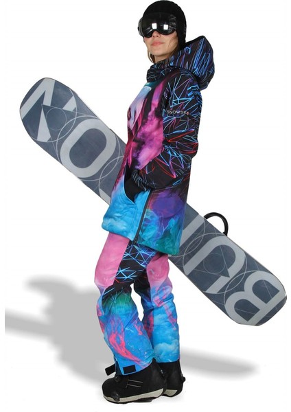 Mr. Panda Kayak ve Snowboard Mont ve Pantolon Takımı SST1111