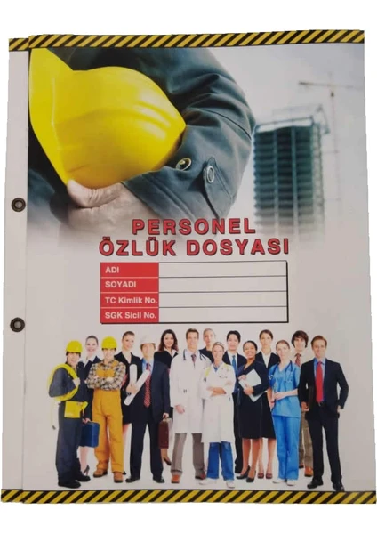 Gürpaş Personel Özlük Dosyası A4 Tekli Kapsüllü