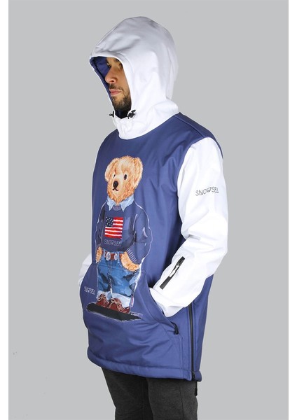 Teddy Mavi Snowboard ve Kayak Montu modelleri