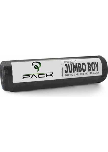 Jumbo Çöp Torbası 800 Gr. Boy 80 X110 cm Çöp Torbası