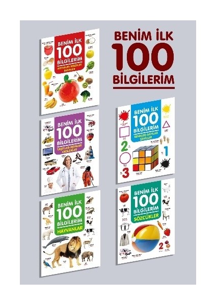 Benim Ilk 100 Bilgilerim 5 Kitap Set