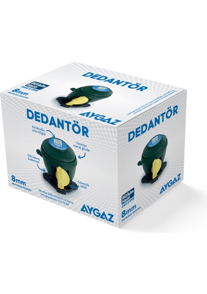 Dedantör 8 mm