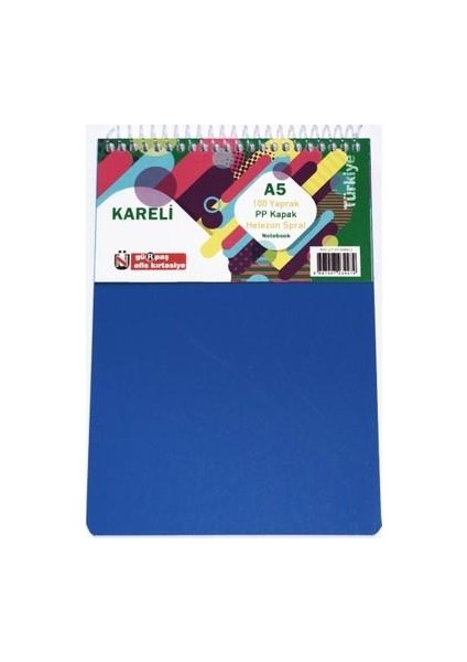 Pp Spiralli Bloknot Kapak 100 Yaprak A4