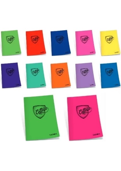 Pp Kapak Dikişli A5 80 Yaprak Çizgili Defter 75013