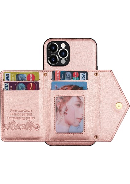 Apple iPhone Çapraz Gövde Tarzı Kart Yuvası Cüzdan Kılıf Uyumlu iPhone 13 (6,1 Inç) (Çift Kamera Versiyonu) (Yurt Dışından) fiyatları