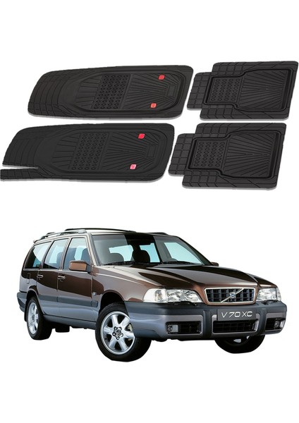 Oto Pandami Volvo XC70 Typ L 1996 - 2000 Sw Uyumlu Paspas Seti PP024A1